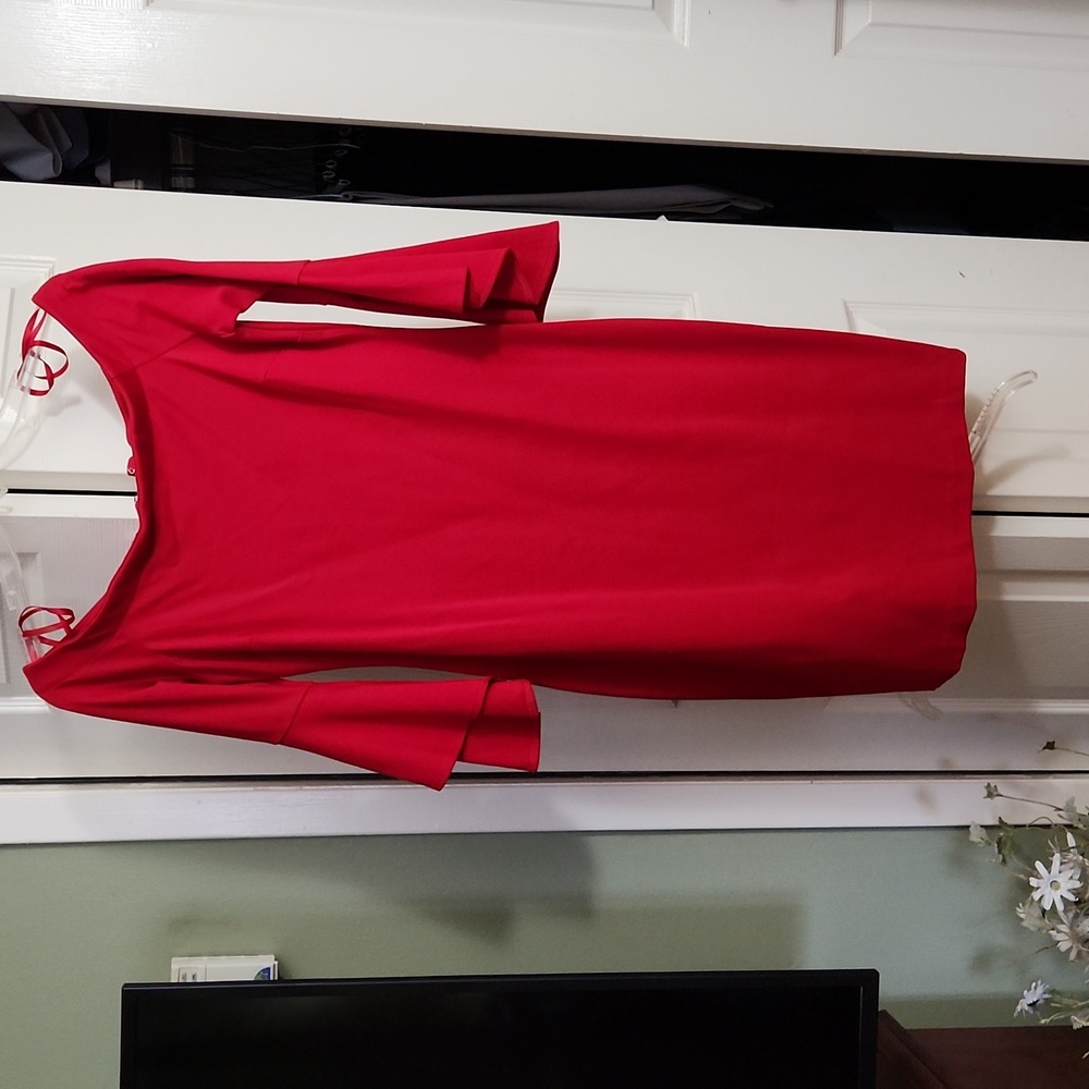 INC off the shoulder one of kind dress